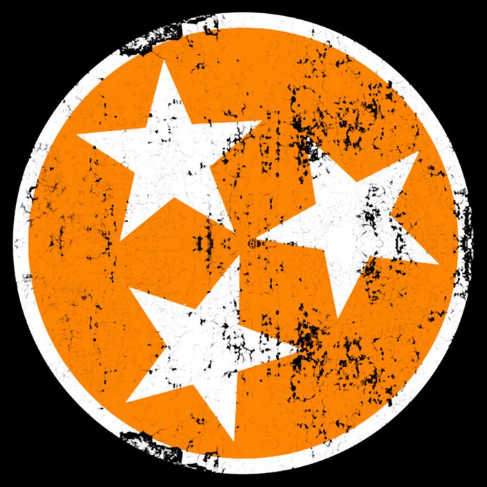 Distressed 3 Star Tn State Orange And White Tennessee Flag Impact Tech Backpack