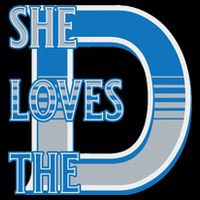 Detroit 313 She Loves The D Cooling Performance Crew T-Shirt