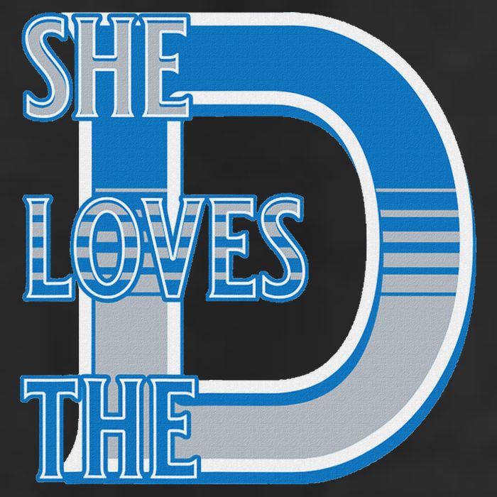 Detroit 313 She Loves The D Adult Drive Performance Visor