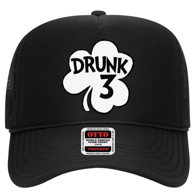 Drunk 3 Saint Patrick's Day Party Group Trucker Hat