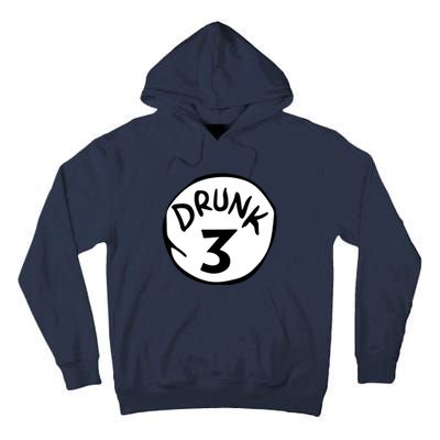 Drunk 3 St Patrick Day Funny Drunk Beer Pong Drunk 3 Tall Hoodie