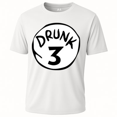 Drunk 3 St Patrick Day Funny Drunk Beer Pong Drunk 3 Performance Shirt