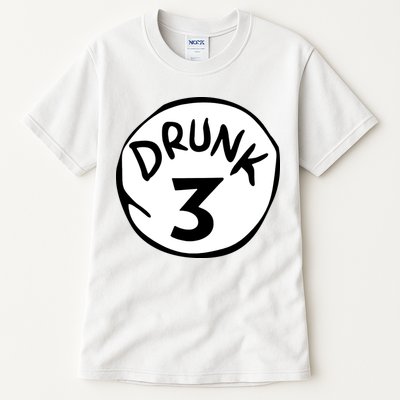 Drunk 3 St Patrick Day Funny Drunk Beer Pong Drunk 3 Tall T-Shirt