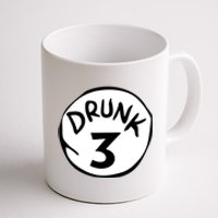 Drunk 3 St Patrick Day Funny Drunk Beer Pong Drunk 3 Coffee Mug