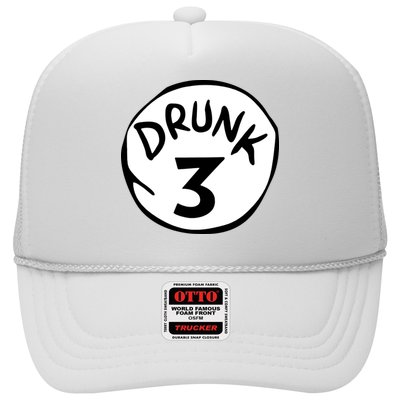 Drunk 3 St Patrick Day Funny Drunk Beer Pong Drunk 3 Trucker Hat