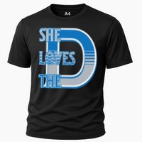 Detroit 313 She Loves The D Cooling Performance Crew T-Shirt