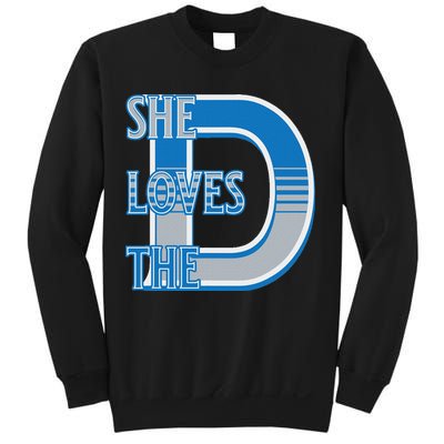 Detroit 313 She Loves The D Sweatshirt