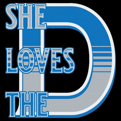 Detroit 313 She Loves The D T-Shirt