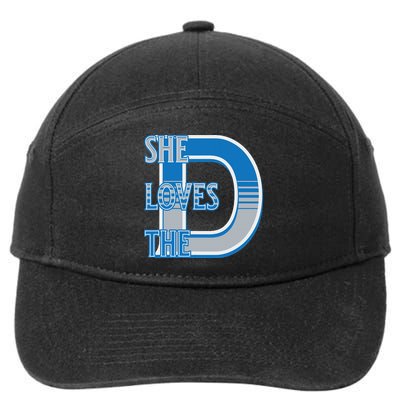 Detroit 313 She Loves The D 7-Panel Snapback Hat