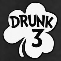 Drunk 3 Saint Patrick's Day Party Group Adult Drive Performance Visor