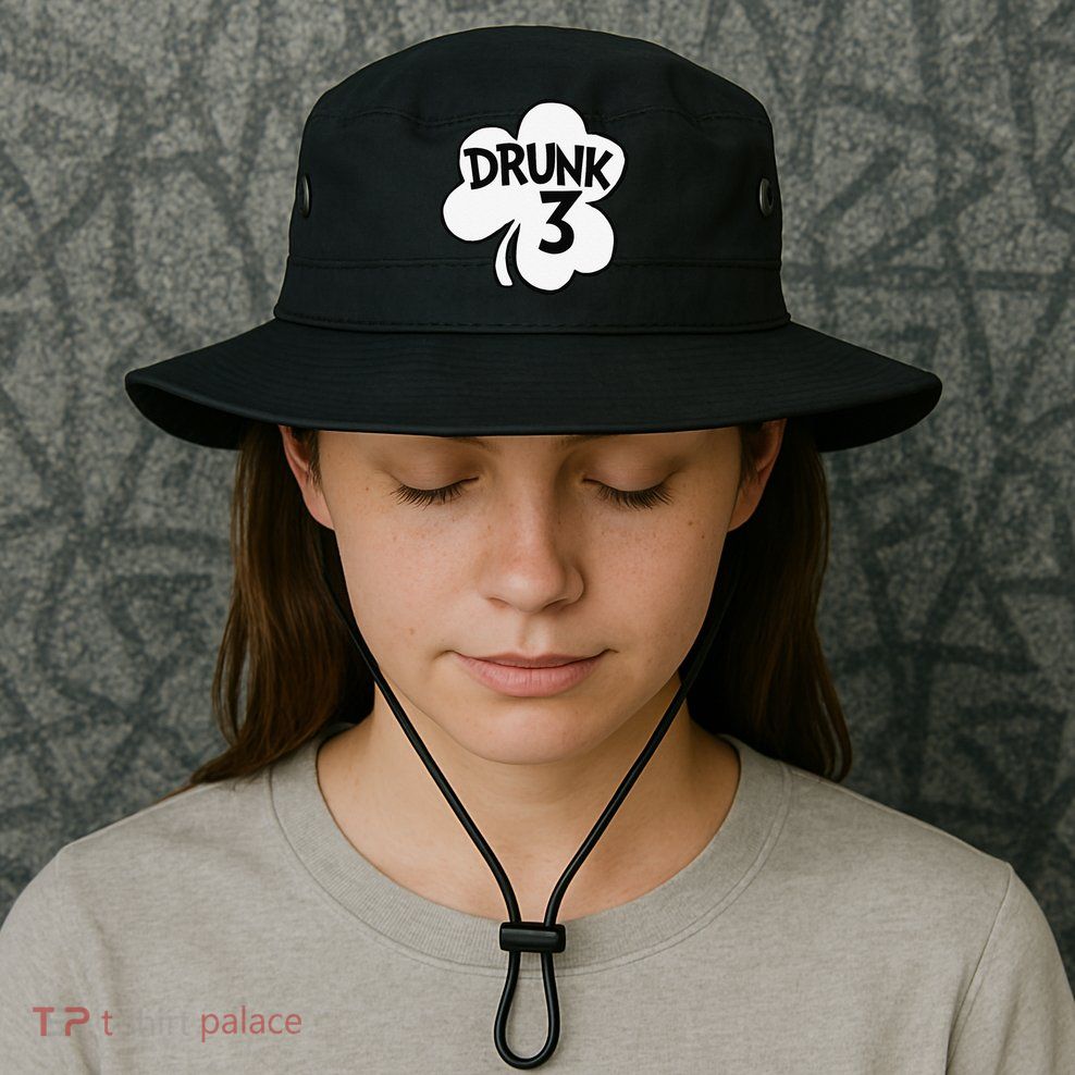 Drunk 3 Saint Patrick's Day Party Group Bucket Hat