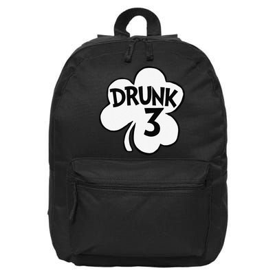 Drunk 3 Saint Patrick's Day Party Group 16 in Basic Backpack