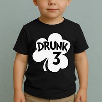 Drunk 3 Saint Patrick's Day Party Group Toddler T-Shirt