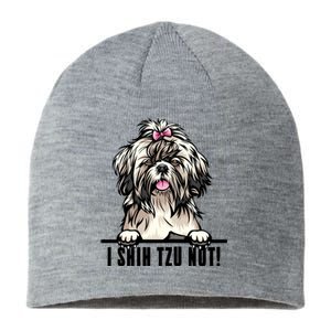 Dogs 365 Shih Tzu Dog Gift Funny I Shih Tzu Not Pet Lover Gift Sustainable Beanie