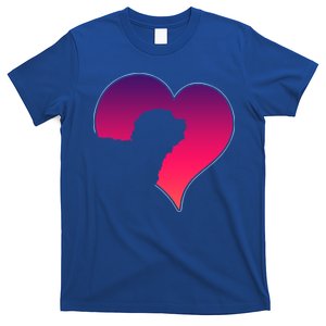 Dogs 365 Tibetan Terrierdog Pink Heart Love Gift Cool Gift T-Shirt