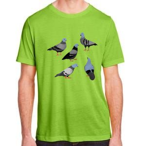 Design 33 The Pigeons Adult ChromaSoft Performance T-Shirt