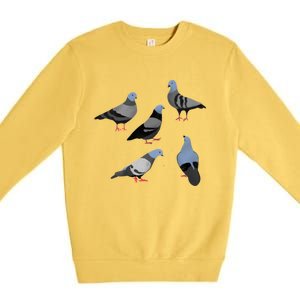 Design 33 The Pigeons Premium Crewneck Sweatshirt