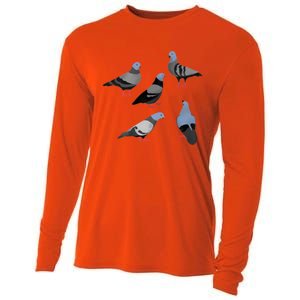 Design 33 The Pigeons Cooling Performance Long Sleeve Crew