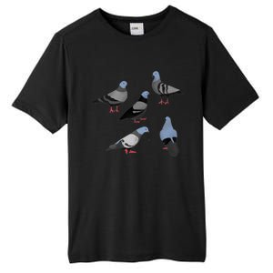 Design 33 The Pigeons Tall Fusion ChromaSoft Performance T-Shirt