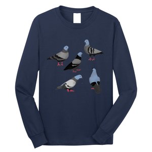 Design 33 The Pigeons Long Sleeve Shirt