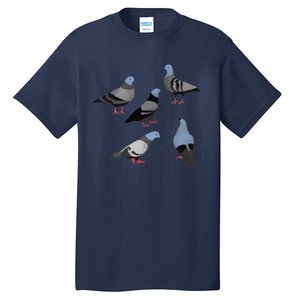 Design 33 The Pigeons Tall T-Shirt