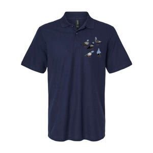 Design 33 The Pigeons Softstyle Adult Sport Polo