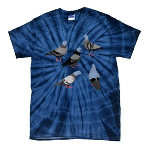 Design 33 The Pigeons Tie-Dye T-Shirt