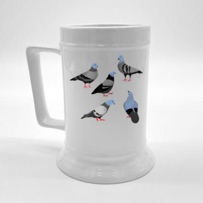 Design 33 The Pigeons Beer Stein