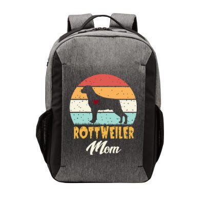 Dogs 365 Vintage Rottweiler Mom Dog Cute Funny Mother Gift Cool Gift Vector Backpack