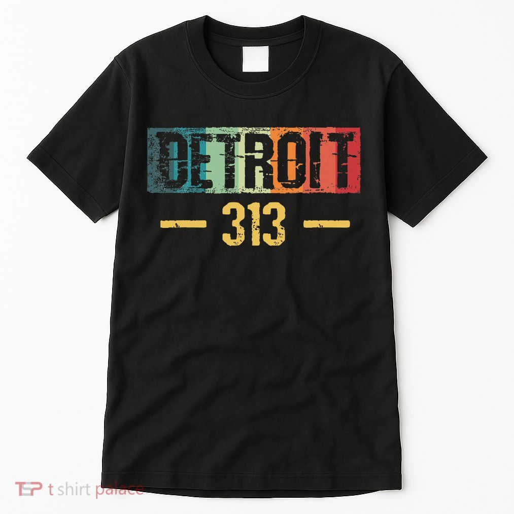 Detroit 313 Vintage Tall T-Shirt