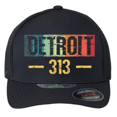 Detroit 313 Vintage Flexfit Unipanel Trucker Cap