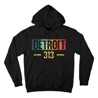 Detroit 313 Vintage Hoodie