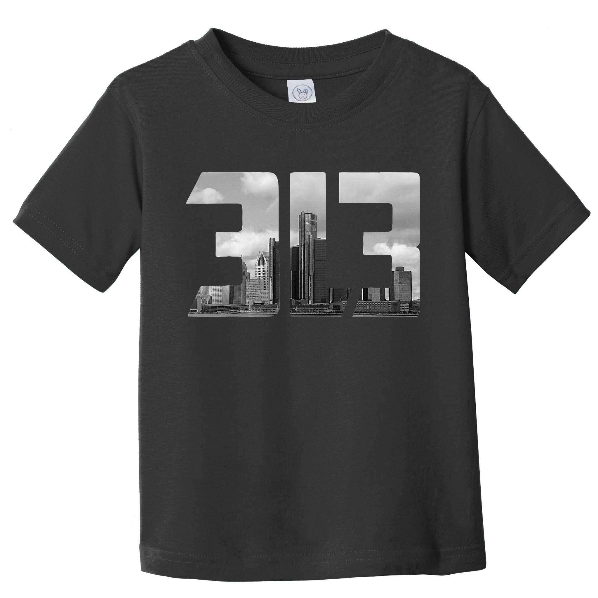 Detroit 313 Vintage Toddler T-Shirt