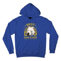 Dogs 365 Vintage Best Dogo Argentino Dad Ever Gift Gift Hoodie