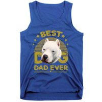 Dogs 365 Vintage Best Dogo Argentino Dad Ever Gift Gift Tank Top