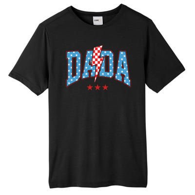 Dada 4th Of July Usa Festive Tall Fusion ChromaSoft Performance T-Shirt