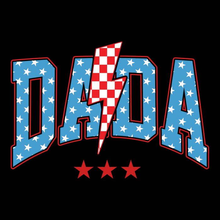 Dada 4th Of July Usa Festive Drawstring Bag