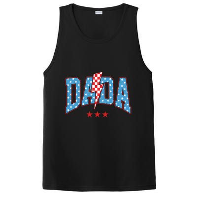 Dada 4th Of July Usa Festive PosiCharge Competitor Tank