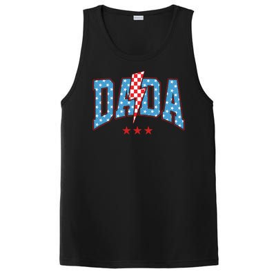 Dada 4th Of July Usa Festive PosiCharge Competitor Tank