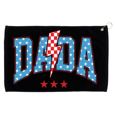 Dada 4th Of July Usa Festive Grommeted Golf Towel