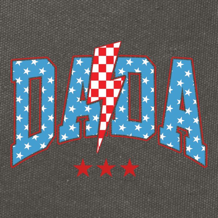 Dada 4th Of July Usa Festive Cotton Canvas Backpack