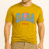 Dada 4th Of July Usa Festive Cooling Performance Crew T-Shirt