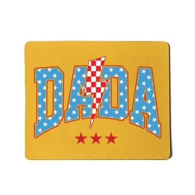 Dada 4th Of July Usa Festive Mousepad