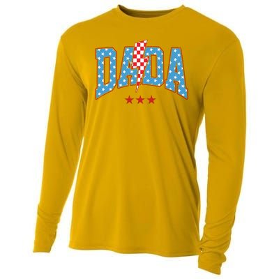 Dada 4th Of July Usa Festive Cooling Performance Long Sleeve Crew