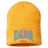 Dada 4th Of July Usa Festive Sustainable Knit Beanie