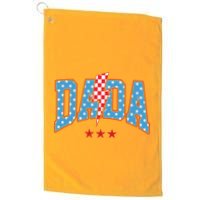 Dada 4th Of July Usa Festive Golf Towel