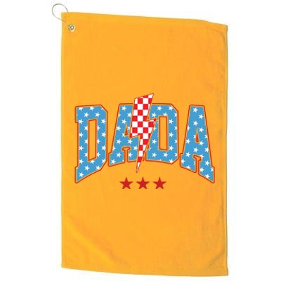 Dada 4th Of July Usa Festive Platinum Collection Golf Towel