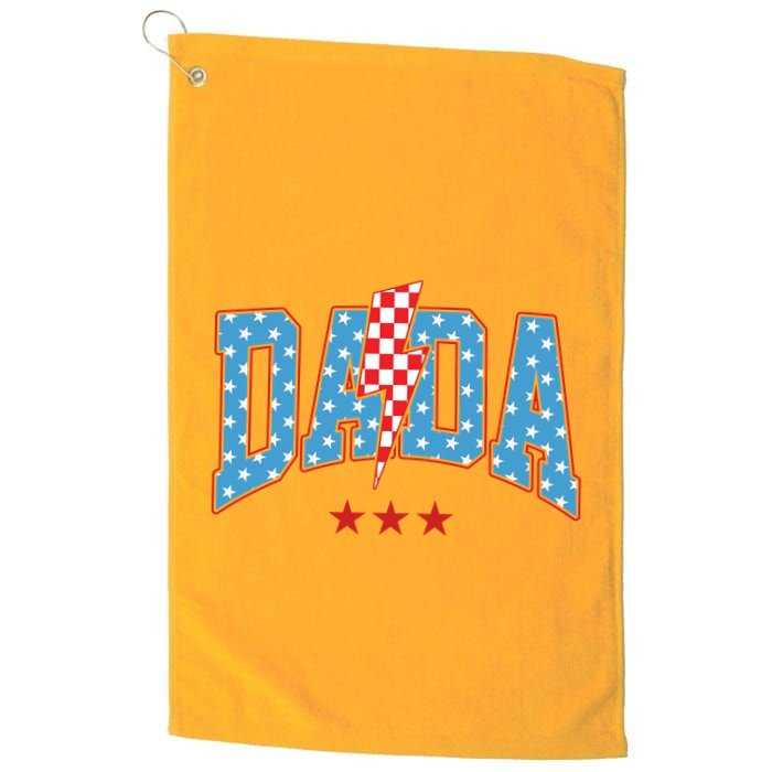 Dada 4th Of July Usa Festive Golf Towel