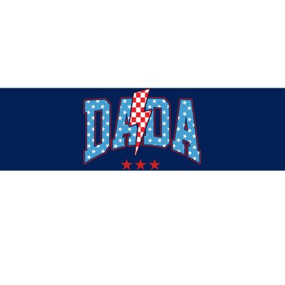 Dada 4th Of July Usa Festive Bumper Sticker