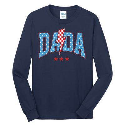 Dada 4th Of July Usa Festive Tall Long Sleeve T-Shirt